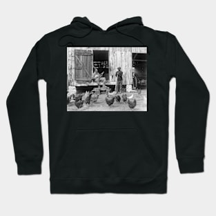 Barnyard Banjo Player, 1927. Vintage Photo Hoodie